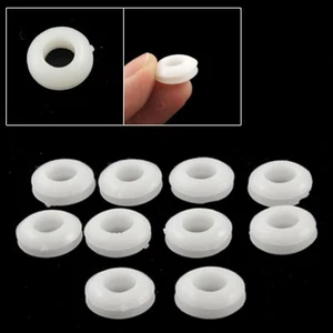 8mm Inner Diameter Oil Resistant Armature Bar Rubber Grommets White 10 Pcs - Afbeelding 1 van 7
