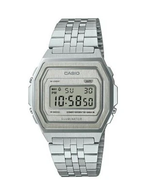 Casio Classic Premium Series A1000A-7JF Quartz Stainless Steel Silver New - Image 1 of 4