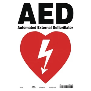 CONDOR 471T99 Safety Sign,14 in x 10 in,Aluminum 471T99 - Picture 1 of 1