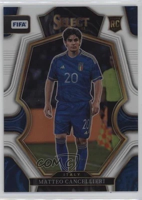 2022 Panini Select FIFA Mezzanine White Prizm /20 Matteo Cancellieri Rookie RC - Image 1 of 2