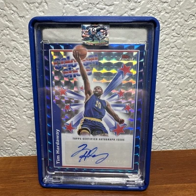 2025 Topps Finest Tim Hardaway Autograph /99 - Image 1 of 3