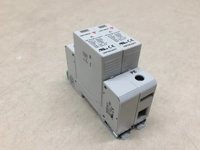 Carlo Gavazzi DS Surge Arrester 300VAC MCOV 200KA SCCR 20/50KA IN/Imax DIN - Image 1 of 4