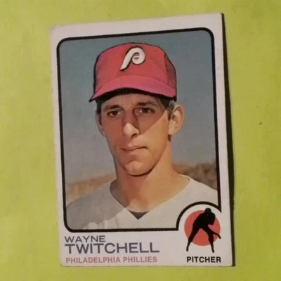 WAYNE TWITCHELL - PHILADELPHIA PHILLIES - 1973 TOPPS BASEBALL CARD #227 - Image 1 of 4