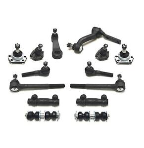 14 Pc Tie Rods Ball Joints Sway Bar for Chevrolet S10 Blazer GMC Jimmy Sonoma
