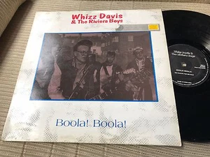 WHIZZ DAVIS & THE RIVIERA BOYS - BOOLA BOOLA 12" LP UK WAG 89 NEO ROCKABILLY - Bild 1 von 2
