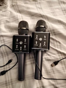 Hot Classic TOSING Q9 Karaoke Microphone Bluetooth Music LED Shinning Magic... - Picture 1 of 1