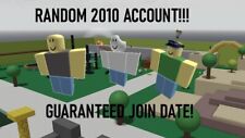 Random ROBLOX 2010 accounts! (READ DESCRIPTION!!!)