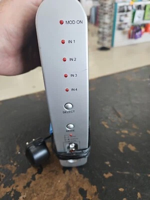 Audio/Video Switch Splitter Video Games TV Rf Modulator  - Image 1 of 4