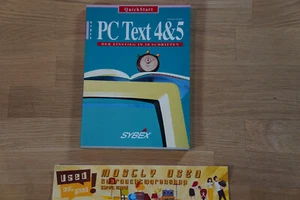 PC TEXT 4&5 - Der Einstieg in 20 Schritten - SCHÜTTE | SYBEX | 1991 | NEUWERTIG - Bild 1 von 6