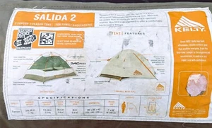 Kelty Salida 2 Backpacking Zelt leichtes 2 Personen Kuppelzelt mit Fliege - Bild 1 von 2