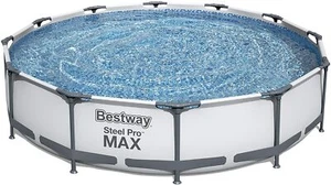 *Bestway Frame Steel Pro MAX Above Ground Pool Set 12 Ft x 30 w/ Filter Pump* - Picture 1 of 7