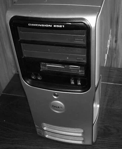 Dell Dimension E521 PC Pentium 4 3,00 GHz 4 GB RAM DUE 160 GB HD, 2 DVD Linux - Foto 1 di 3
