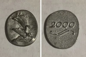 Moneda de Bolsillo Ángel Guardián Peltre - Envío Gratuito - Imagen 1 de 3