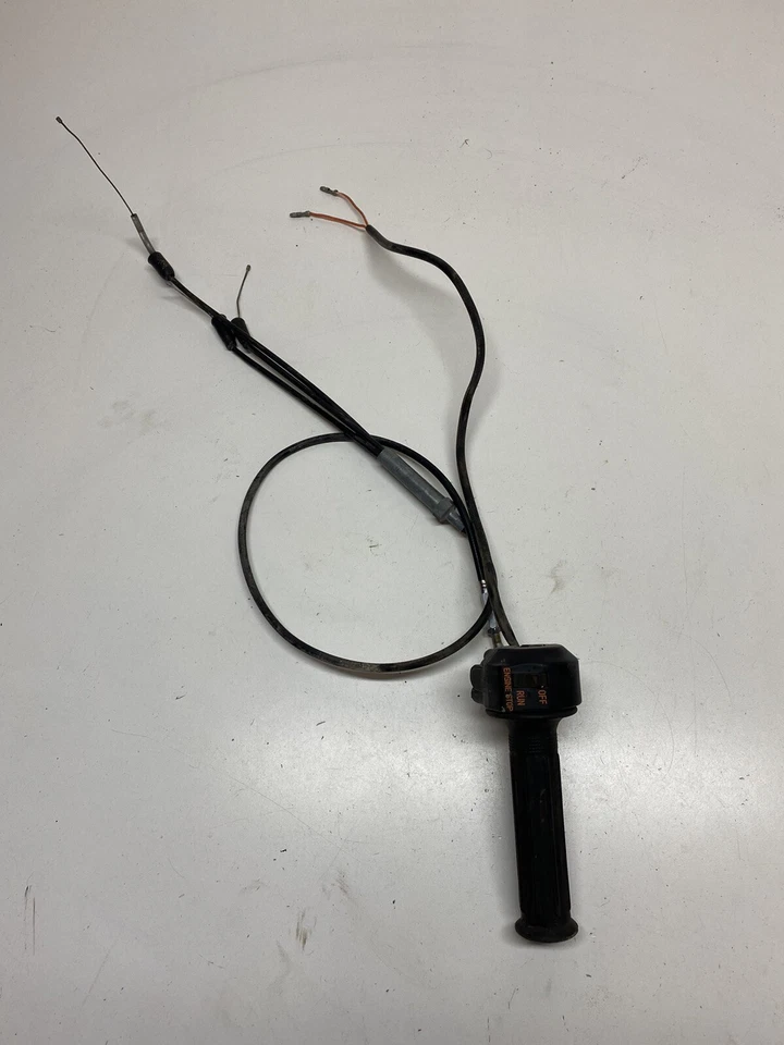 1976 76 SUZUKI GT250 gt 250 HUSTLER GOOD CABLE Throttle Tube Kill Free Ship - Image 1 of 4