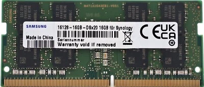 Synology DS224+ 16GB RAM SAMSUNG DS224+ 16GB Arbeitsspeicher
