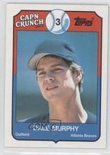 1989 Topps Cap'n Crunch Food Issue Dale Murphy #11