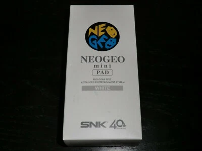 NEOGEO MINI CONTROLLER PAD WHITE NEW SEALED FREE SHIPPING  NEO GEO - Image 1 of 4