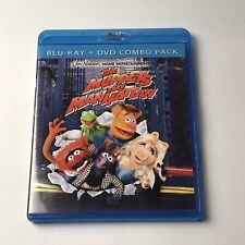 The Muppets Take Manhattan (Blu-ray+DVD, 2011; 2-Disc Set)  RARE OOP B1