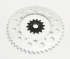 1997 1998 1999 Kawasaki Klx300 14 Tooth Front And 48 Tooth Rear Silver Sprocket