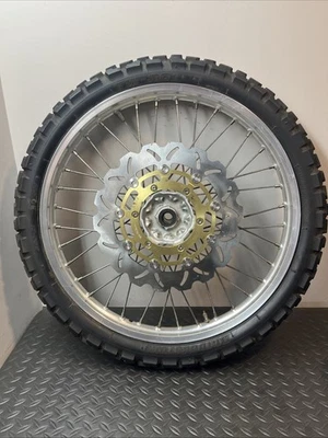 2008 Suzuki DRZ400S Front Wheel Rim Rotor - Image 1 of 4