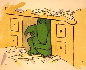 LYLE LYLE CROCODILE RARE Animation Setups! HBO Bilderbuch Musicals Michael Sporn  - Bild 1 von 11