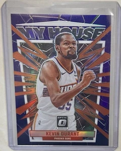 2023-24 Panini Donruss Optic - My House #10 Kevin Durant Purple Prizm - Picture 1 of 2