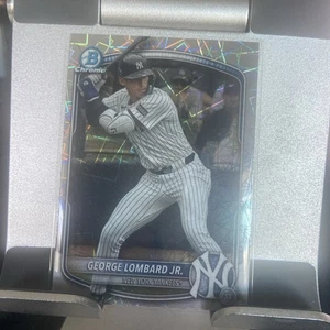 2025 Bowman Chrome Laser Lazer Refractor George Lombard Jr. #BCP-164 Yankees - Bild 1 von 2