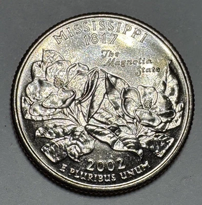 2002-P Mississippi State Quarter 25cent Coin Set from Mint Set. Uncirculated BU - Image 1 of 4