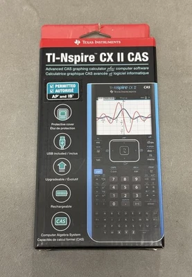 Calculadora gráfica colorida Texas Instruments TI Nspire CX II CAS - Imagem 1 de 2