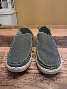 Canvas Freizeit Slipper Herren Größe 11 Grau - Bild 1 von 7