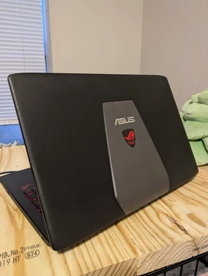 Asus ROG GL552VW Gaming Laptop, Intel core i7 CPU, 16GB RAM, 256GB SSD, 1TB HDD - Image 1 of 4