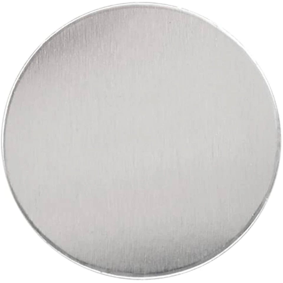 ABBECIAO 1 1/4" Aluminio Estampado Blancos Redondo Desbarbado Joyería Etiquetas N Foto 1 de 1