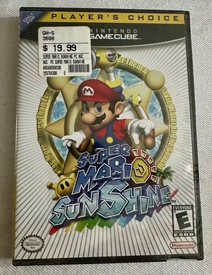 Super Mario Sunshine Nintendo GameCube Player’s Choice Factory Sealed Power GC - Image 1 of 4