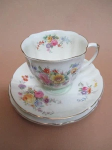 Trio, Royal Doulton, Maytime, like new, vintage - Bild 1 von 6