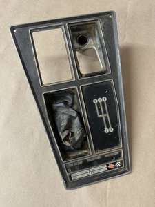 1970 1971 Chevrolet Corvette 4 Speed Shifter Bezel without a/c - Picture 1 of 14