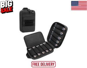 DSLEAF Tactical Pistol Magazine Storage Bag, MOLLE Mag Pouch Hold up to 10X - Picture 1 of 7