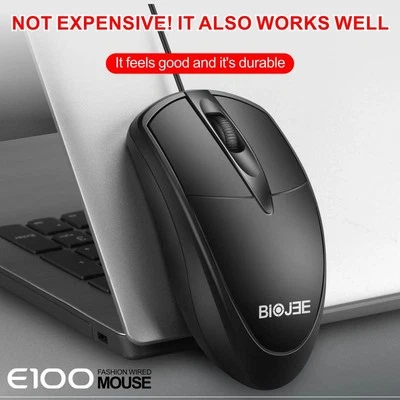 Hohe DPI -Maus LED Optische Maus Breite Kompatibilität Bequemer Griff Für Macos - Bild 1 von 4