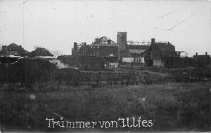 Historische Fotografie Trümmer von Illies Zerstörte Stadt Weltkrieg - Bild 1 von 2