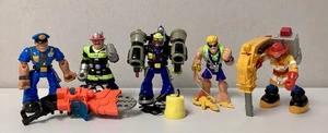 Mattel/ Fisher Price Rescue Heroes Action Figure Bundle - 5 Figures - Picture 1 of 6