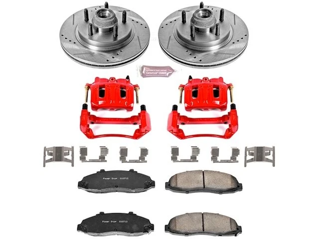 Front Brake Pad and Rotor Kit For 2002 Lincoln Blackwood XS831MZ Foto 1 de 1