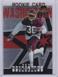 SEAN TAYLOR ROOKIE CARD 2004 Topps Finest RC Washington Redskins Football MIAMI - Picture 1 of 2