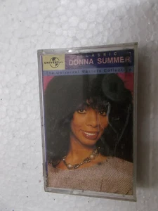 DONNA SUMMER THE UNIVERSAL MASTERS COLLECTION RARE CASSETTE TAPE INDIA  2000 - Picture 1 of 4