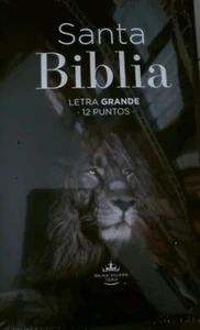 LETRA GRANDE - BIBLIA - 12 PUNTOS - RV 60 - Imagen 1 de 1