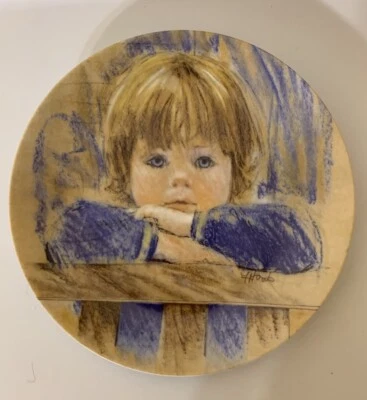 Daydreaming Plate 2 Frances Hook Legacy series Edwin Knowles 1985 #16211B - Image 1 of 4