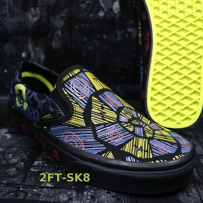 THE NIGHTMARE BEFORE CHRISTMAS X VANS SLIP ON OOGIEBOOGIE WOMEN'S SIZE 5.5 - Image 1 of 4