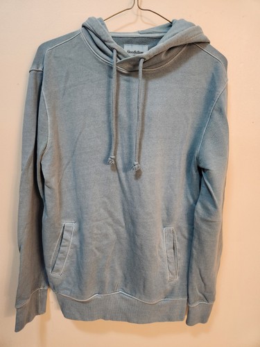 VETEMENTS Felpa con cappuccio pullover Goodfellow & Co uomo taglia small blu lavaggio