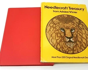 Lot of 2 pattern books Needlecraft Treasury & 501 Cross Stitch Designs - Picture 1 of 5
