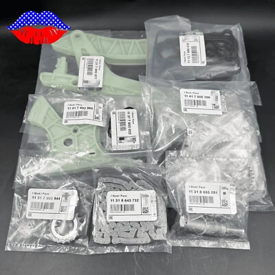 Kit de cadena de distribución OEM y juego de cadena de transmisión de bomba de aceite para BMW N20 N26 2,0 L F10 F22 F30 Foto 1 de 4