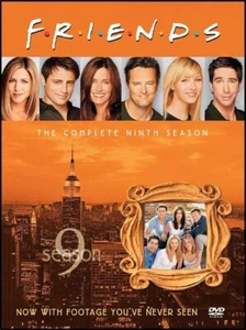 Friends - Neunte Staffel - 23 Episoden auf 4 BRANDNEUEN DVDs - KOSTENLOSER USPS-VERSAND - Bild 1 von 1