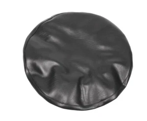 Vespa Lambretta 10" Spare Wheel Cover, Black Vinyl,  Quality Made - Picture 1 of 1